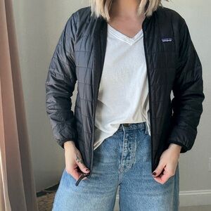 Patagonia Black Quilted Puffer Jacket